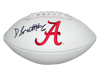 DEVONTA SMITH AUTOGRAPHED ALABAMA CRIMSON TIDE LOGO FOOTBALL BECKETT