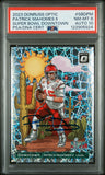 PATRICK MAHOMES SIGNED 2023 DONRUSS OPTIC SUPER BOWL DOWNTOWN PSA 8 AUTO 10