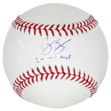 COREY SEAGER SIGNED DODGERS OFFICIAL RAWLINGS MLB BASEBALL W/ 20 WS MVP