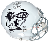 COLLIN KLEIN SIGNED KANSAS STATE WILDCATS WILLIE FULL SIZE SPEED HELMET BECKETT