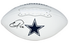 QUINNEN WILLIAMS AUTOGRAPHED DALLAS COWBOYS WHITE LOGO FOOTBALL BECKETT