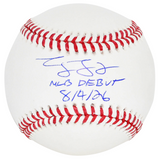GEORGE LOMBARD JR SIGNED NEW YORK YANKEES RAWLINGS OFFICIAL BASEBALL + MLB DEBUT