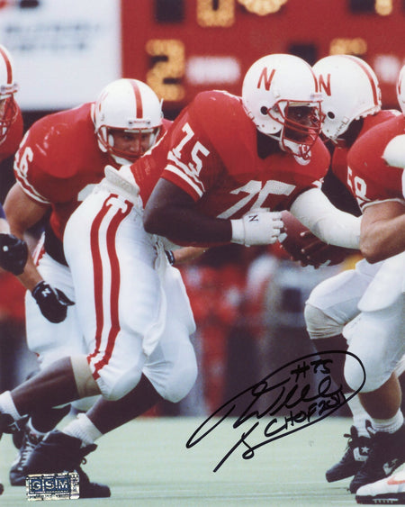 TYUS BOWSER AUTOGRAPHED SIGNED HOUSTON COUGARS 8x10 PHOTO TRISTAR