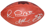 TROY AIKMAN EMMITT SMITH MICHAEL IRVIN SIGNED COWBOYS SUPER BOWL XXVII FOOTBALL