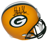 STERLING SHARPE SIGNED AUTOGRAPHED GREEN BAY PACKERS FULL SIZE HELMET BECKETT