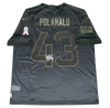 TROY POLAMALU SIGNED PITTSBURGH STEELERS NIKE LIMITED SALUTE TO SERVICE JERSEY