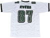 ELI STOWERS AUTOGRAPHED PHILADELPHIA EAGLES #87 WHITE JERSEY BECKETT