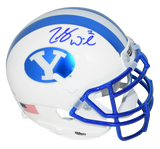 ZACH WILSON AUTOGRAPHED SIGNED BYU COUGARS MINI HELMET BECKETT