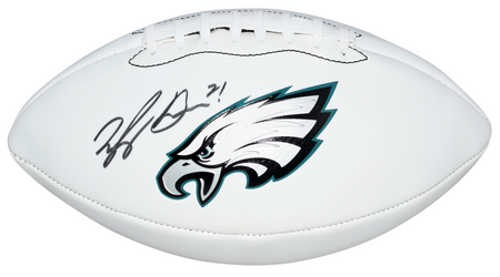 DARIUS LEONARD AUTOGRAPHED INDIANAPOLIS COLTS WHITE LOGO FOOTBALL JSA