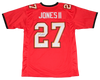 RONALD JONES II AUTOGRAPHED TAMPA BAY BUCS BUCCANEERS #27 RED JERSEY BECKETT