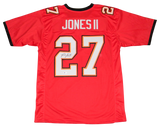 RONALD JONES II AUTOGRAPHED TAMPA BAY BUCS BUCCANEERS #27 RED JERSEY BECKETT