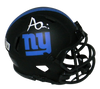 AZEEZ OJULARI SIGNED NEW YORK GIANTS ECLIPSE SPEED MINI HELMET BECKETT