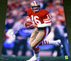 JOE MONTANA AUTOGRAPHED SAN FRANCISCO 49ERS 16x20 PHOTO HOLO