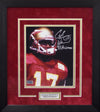CHARLIE WARD SIGNED FLORIDA STATE SEMINOLES 8x10 FRAMED PHOTO W/ 93 HEISMAN