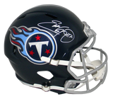 EDDIE GEORGE AUTOGRAPHED TENNESSEE TITANS FULL SIZE SPEED HELMET BECKETT