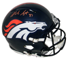 NOAH FANT AUTOGRAPHED DENVER BRONCOS FULL SIZE SPEED AUTHENTIC HELMET BECKETT