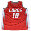 KENDALL WILLIAMS SIGNED NEW MEXICO LOBOS #10 RED BASKETBALL JERSEY COA