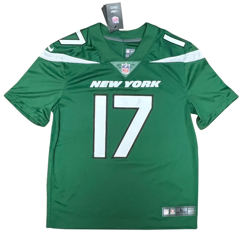 GARRETT WILSON SIGNED NEW YORK JETS #17 GREEN NIKE LIMITED JERSEY FANATICS
