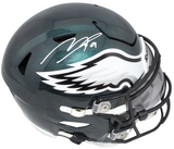 MAKAI LEMON SIGNED PHILADELPHIA EAGLES SPEEDFLEX MIDI HELMET BECKETT