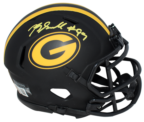 BARRYN SORRELL SIGNED GREEN BAY PACKERS ECLIPSE SPEED MINI HELMET BECKETT