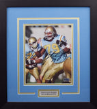 JONATHAN OGDEN AUTOGRAPHED UCLA BRUINS 8x10 FRAMED PHOTO COA