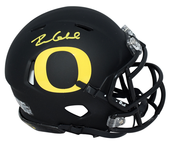 DILLON GABRIEL AUTOGRAPHED OREGON DUCKS BLACK SPEED MINI HELMET BECKETT