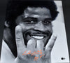 EARL CAMPBELL AUTOGRAPHED TEXAS LONGHORNS HOOK EM 16x20 PHOTO W/ HT 77