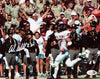 WES WELKER AUTOGRAPHED TEXAS TECH RED RAIDERS VS A&M 8x10 PHOTO JSA