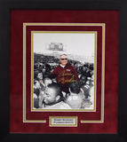 BOBBY BOWDEN SIGNED FLORIDA STATE SEMINOLES FINAL GAME 8x10 FRAMED PHOTO