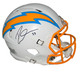 DERWIN JAMES SIGNED LOS ANGELES CHARGERS AUTHENTIC SPEED HELMET BECKETT