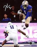 JONAH COLEMAN AUTOGRAPHED WASHINGTON HUSKIES 8X10 PHOTO BECKETT