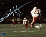 JOHNNY RODGERS SIGNED AUTOGRAPHED NEBRASKA CORNHUSKERS 8x10 PHOTO COA