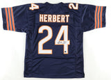 KHALIL HERBERT SIGNED AUTOGRAPHED CHICAGO BEARS #24 NAVY JERSEY BECKETT