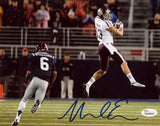 MIKE EVANS AUTOGRAPHED TEXAS A&M AGGIES 8x10 PHOTO JSA