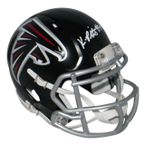 KYLE PITTS AUTOGRAPHED SIGNED ATLANTA FALCONS SPEED MINI HELMET BECKETT
