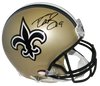 DREW BREES SIGNED NEW ORLEANS SAINTS FULL SIZE AUTHENTIC PROLINE HELMET BECKETT