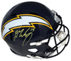 LADD McCONKEY SIGNED LOS ANGELES CHARGERS NAVY FULL SIZE SPEED HELMET BECKETT