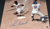 LOU BROCK SIGNED AUTOGRAPHED ST LOUIS CARDINALS 16x20 PHOTO COA