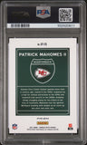 PATRICK MAHOMES SIGNED 2021 PANINI DONRUSS OPTIC DOWNTOWN AUTO PSA GEM 10