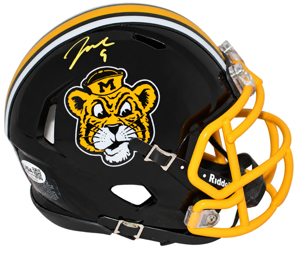 JEREMY MACLIN AUTOGRAPHED MISSOURI TIGERS SAILOR SPEED MINI HELMET JSA