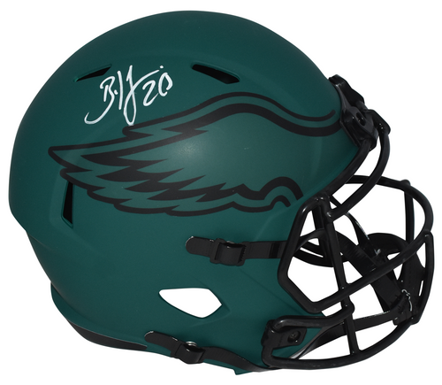 BRIAN DAWKINS SIGNED PHILADELPHIA EAGLES RAVE FULL SIZE SPEED HELMET BECKETT