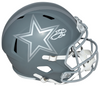 EMMITT SMITH AUTOGRAPHED DALLAS COWBOYS SLATE FULL SIZE SPEED HELMET BECKETT