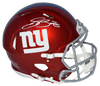 SAQUON BARKLEY SIGNED NEW YORK GIANTS F/S FLASH AUTHENTIC SPEED HELMET BECKETT
