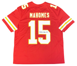 PATRICK MAHOMES AUTOGRAPHED KANSAS CITY CHIEFS RED NIKE LIMITED JERSEY BECKETT