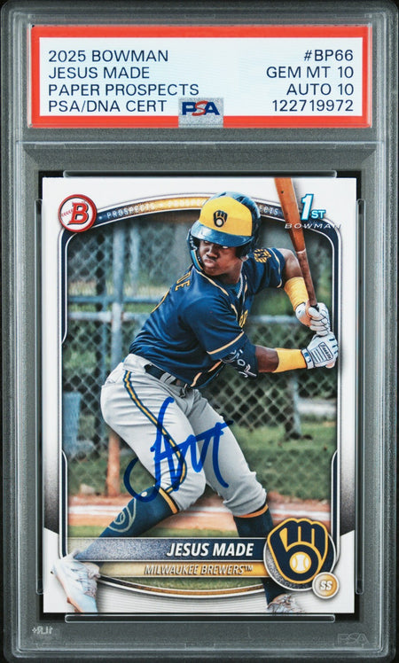 PATRICK MAHOMES SIGNED 2017 PANINI SELECT ROOKIE RC #103 AUTO PSA 9