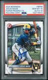 JESUS MADE SIGNED 2025 BOWMAN PAPER 1ST ROOKIE RC GEM MINT PSA 10 AUTO 10