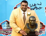WILLIE ROAF SIGNED NEW ORLEANS SAINTS KANSAS CITY CHIEFS 8x10 PHOTO BECKETT
