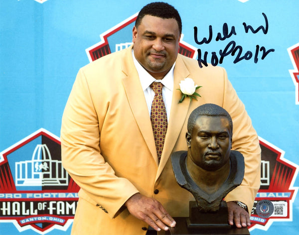WILLIE ROAF SIGNED NEW ORLEANS SAINTS KANSAS CITY CHIEFS 8x10 PHOTO BECKETT