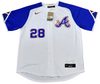 MATT OLSON SIGNED ATLANTA BRAVES #28 CITY CONNECT NIKE LIMITED JERSEY FANATICS