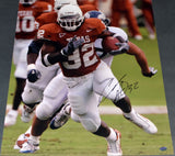 CEDRIC BENSON AUTOGRAPHED TEXAS LONGHORNS 16x20 PHOTO GTSM